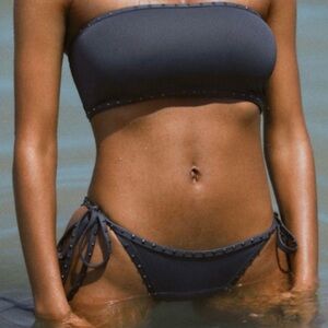 Skims bedazzled Bikini Set and Skirt